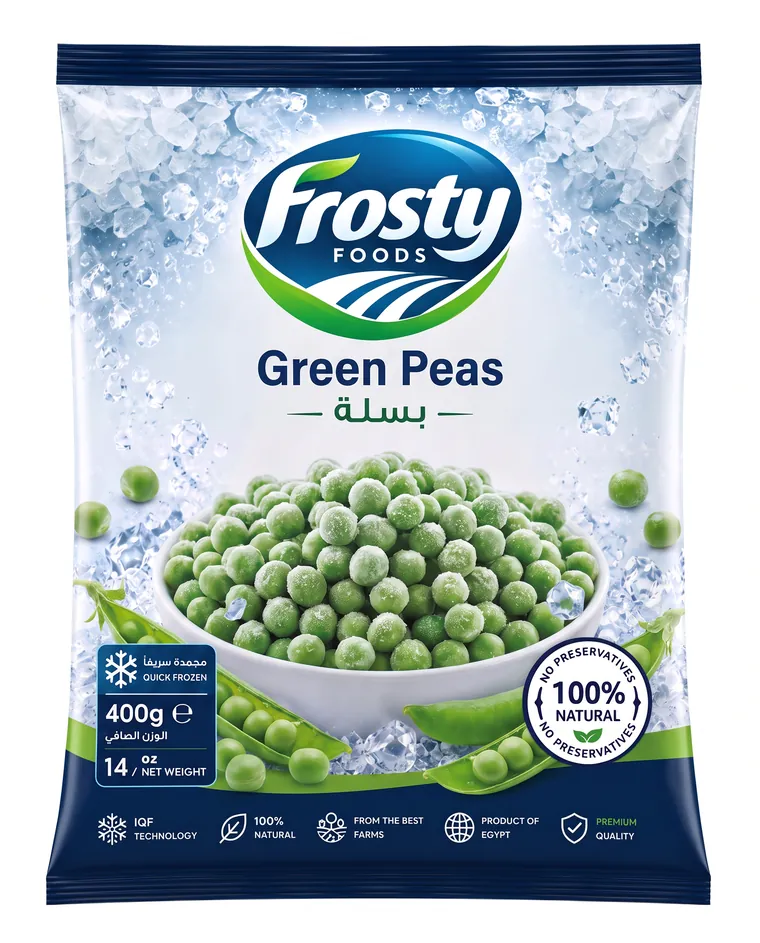 Green Peas — front of pack